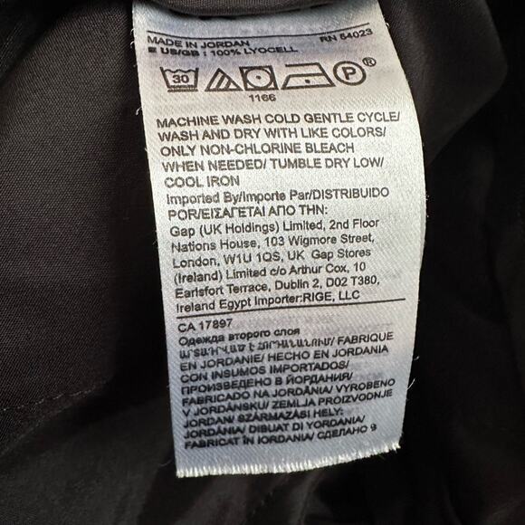 Banana Republic Tencel Paper Bag Jogger High Rise Pants Small Lyocell Loungewear - Picture 6 of 7